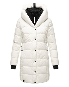 Стеганое пальто с прической, белый Navahoo