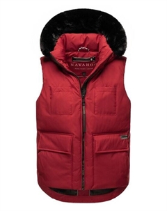 Стеганый жилет коричный зайчик xiv, красный Navahoo