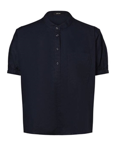 Блузка-Рубашка фогами, синий Opus