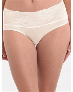 Трусики на талии из необходимого кружева, бежевый Anita
