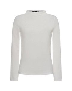 Рубашка с длинным рукавом, экрю Comma,