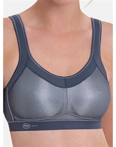 Спортивный бюстгальтер импульс, серый Anita