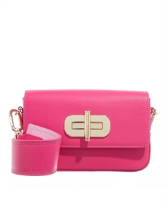 Кожаные шорты с поворотным замком journe tl ярко вишневые, розовый Tommy hilfiger