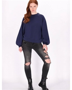 Толстовка, синий Dreimaster