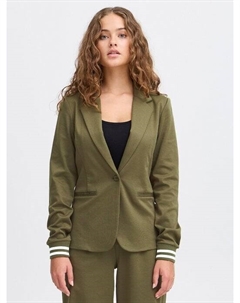 Короткий пиджак ixkate с манжетами бл., зеленый Ichi