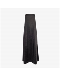 Атласное платье миди Meggan с закругленным вырезом, черный 4th & reckless