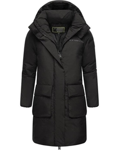 Полупальто нанами 16, черный Marikoo