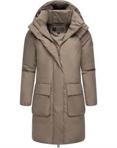 Полупальто нанами 16, коричневый Marikoo