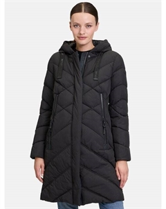 Стеганое пальто, черный Amber & june