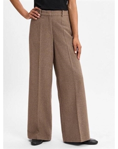Брюки из ткани с содержанием шерсти, коричневый Marc o'polo