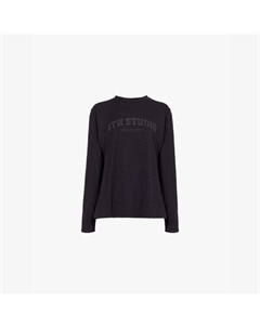 Топ Tanna с длинными рукавами из хлопкового трикотажа, черный 4th & reckless