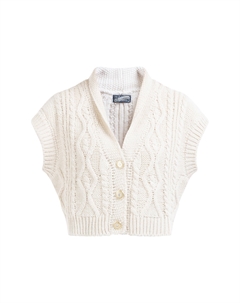 Утепленный жилет Strick, белый Dreimaster