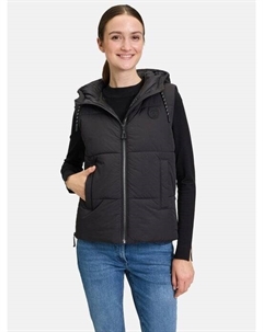 Стеганый жилет, черный Amber & june