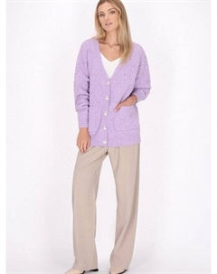 Кардиган, фиолетовый Dreimaster