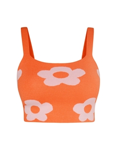 Топ, оранжевый Mymo