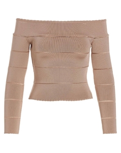 Топ с открытыми плечами, розовый Alexandre vauthier