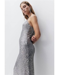 Платье на бретелях для завязывания, серый H&m