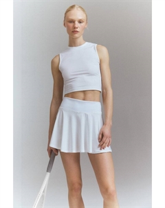 Укороченная спортивная рубашка из материала drymove, белый H&m