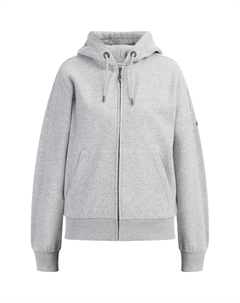 Толстовка Oversized Kapuzenjacke, цвет Hellgrau Melange Dreimaster