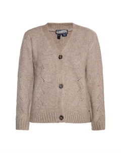 Толстовка Strickjacke, цвет Schlamm Melange Dreimaster