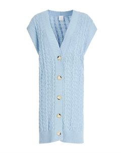 Кардиган, небесно-голубой 8 by yoox