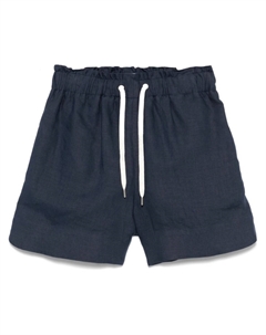 Льняные шорты, синий Eleventy