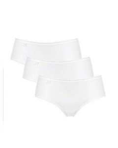 24/7 хипстерские трусы из микрофибры, 3 пары, белый Sloggi