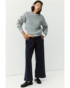 Спортивные штаны с зажатыми складками, синий H&m