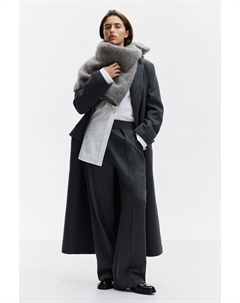 Элегантные брюки с завышенной талией, серый H&m