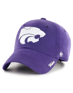 Женская фиолетовая регулируемая шляпа с логотипом Kansas State Wildcats Miata 2047 года Unbranded