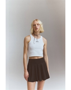 Бесшовный укороченный спортивный топ из материала drymove, белый H&m