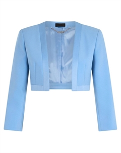 Укороченный жакет из атласа Liu jo