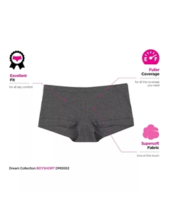 Женские шорты для мальчика Cotton Dream Tailored DM0002 Maidenform