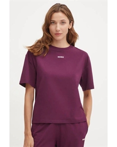Футболка для отдыха, фиолетовый Hugo