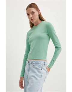 Хлопковый свитер, зеленый Hugo