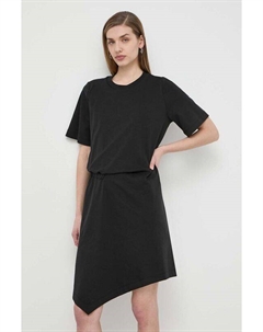 Хлопковое платье, черный Weekend max mara