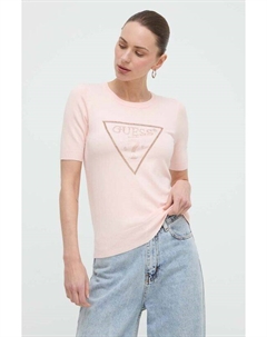 Футболка, розовый Guess