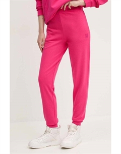 Хлопковые спортивные штаны, розовый Hugo