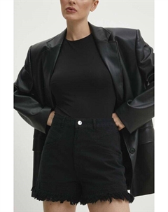 Джинсовые шорты, черный Answear lab