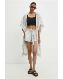 Льняные шорты, бежевый Answear lab