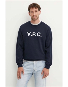 Хлопковая толстовка стандарт grand vpc GOTS, темно-синий A.p.c.