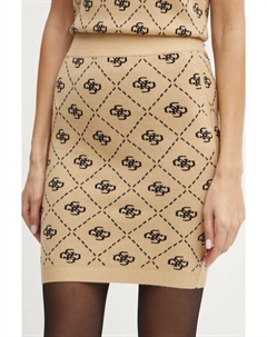 Юбка SARAH из смесовой шерсти, бежевый Guess