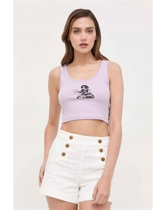 Топ х Бэнкси, фиолетовый Guess