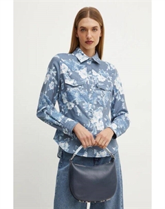 Рубашка, синий Guess