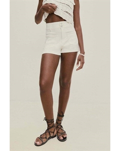 Джинсовые шорты, белый Answear lab