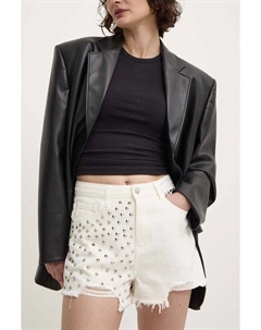 Джинсовые шорты, белый Answear lab