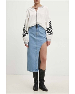 Джинсовая юбка, синий Answear lab