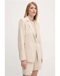 Льняной пиджак, бежевый Answear lab