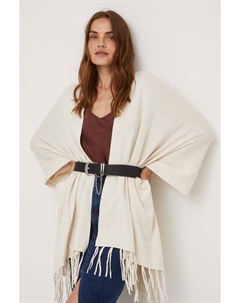 Пончо, бежевый Answear lab
