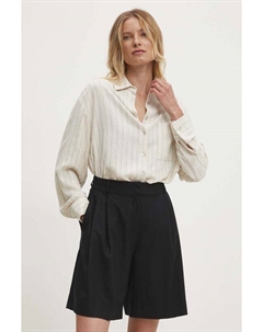 Льняная рубашка, бежевый Answear lab